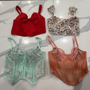 Assortment of Bustier/Corsets